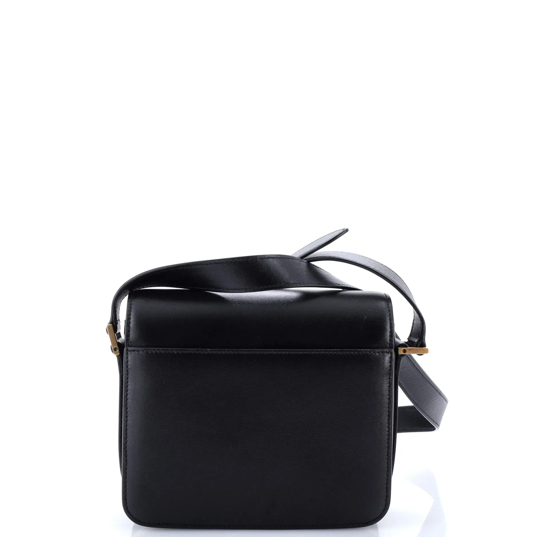Pre-Loved Saint Laurent Le 61 Saddle Bag Leather Small sold by Zulily product image thumbnail 3
