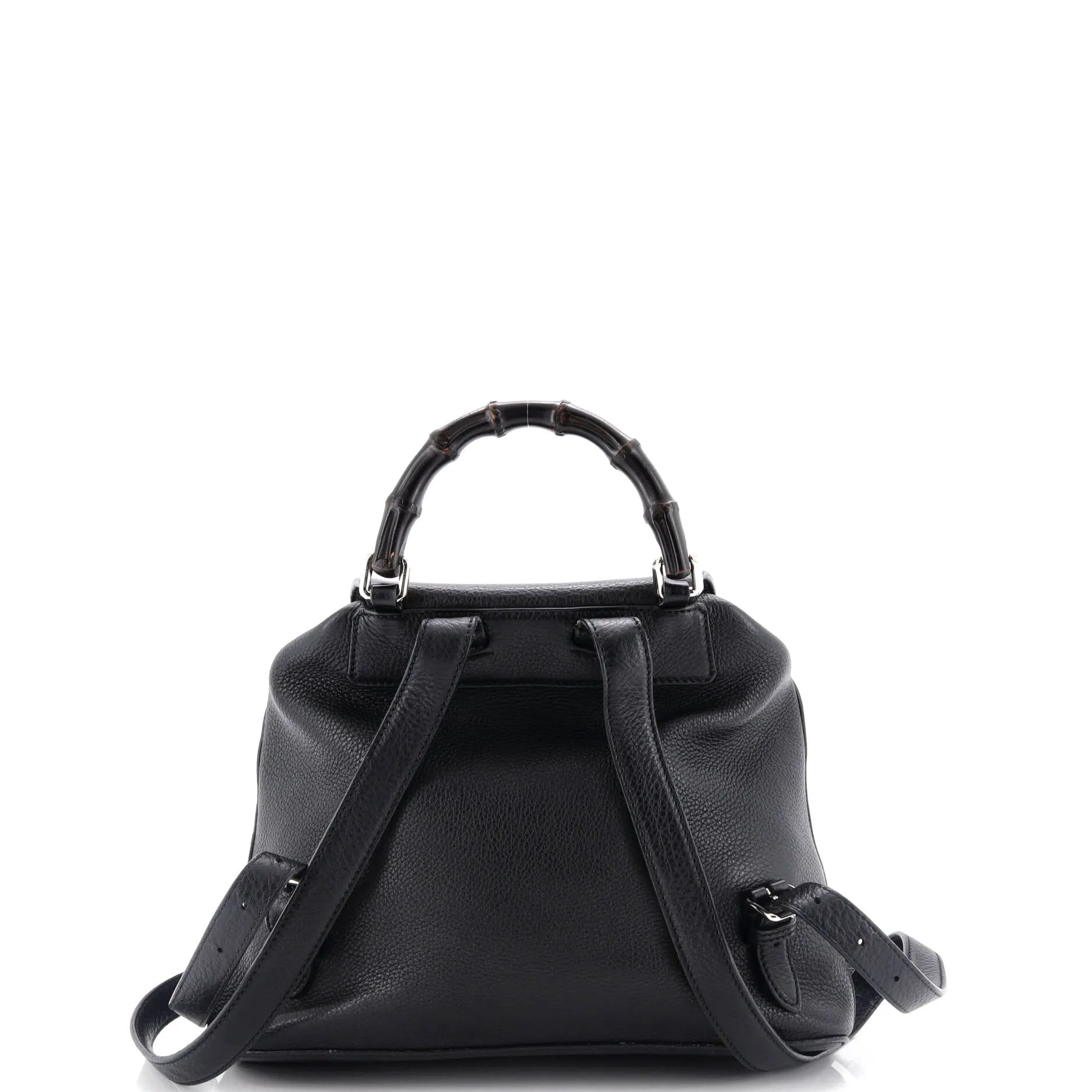 Pre-Loved Gucci Bamboo Tassel Backpack Leather Medium sold by Zulily product image thumbnail 3