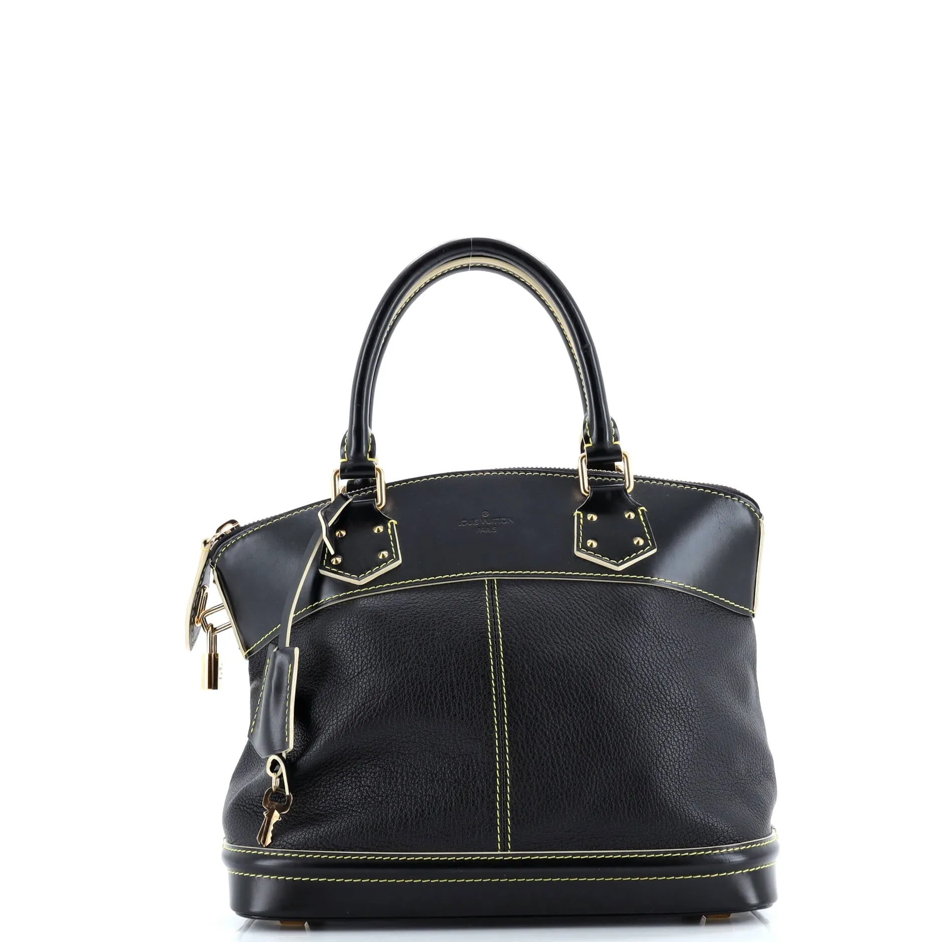 Pre-Loved Louis Vuitton Suhali Lockit Handbag Leather PM sold by Zulily