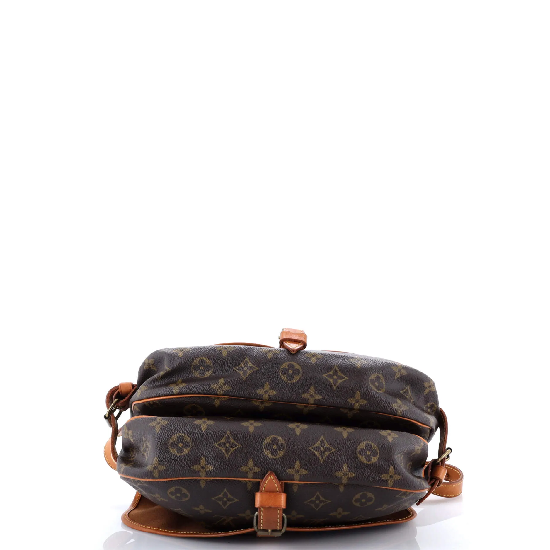 Pre-Loved Louis Vuitton Saumur Handbag Monogram Canvas 30 sold by Zulily product image thumbnail 4