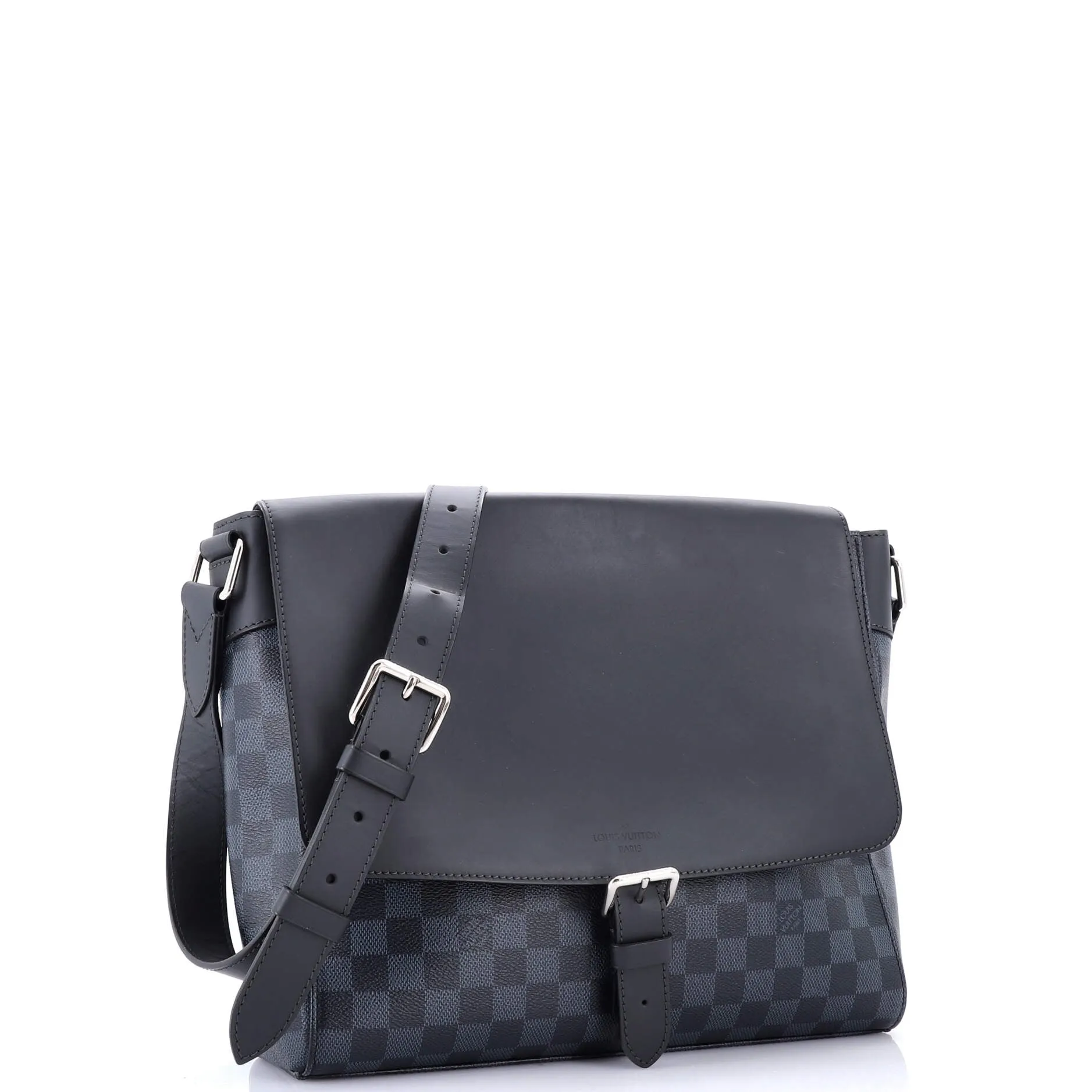 Pre-Loved Louis Vuitton Newport Messenger Damier Cobalt MM sold by Zulily product image thumbnail 2