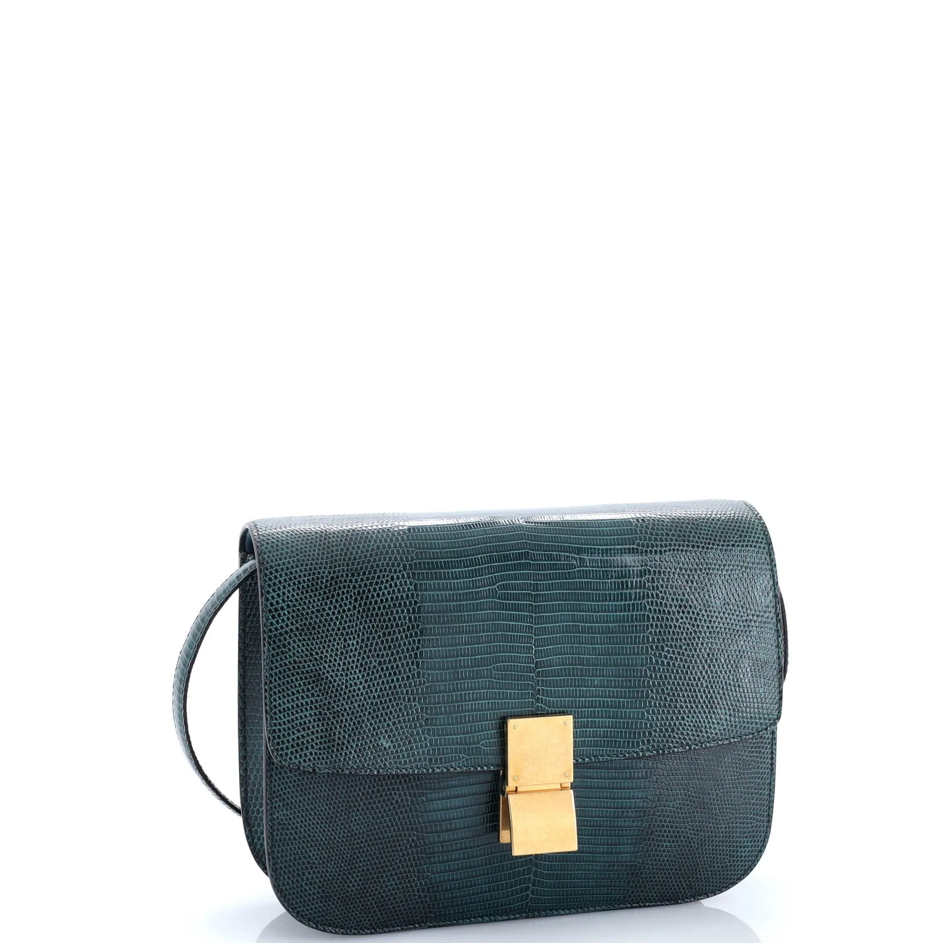 Pre-Loved Celine Classic Box Bag Lizard Medium sold by Zulily product image thumbnail 2