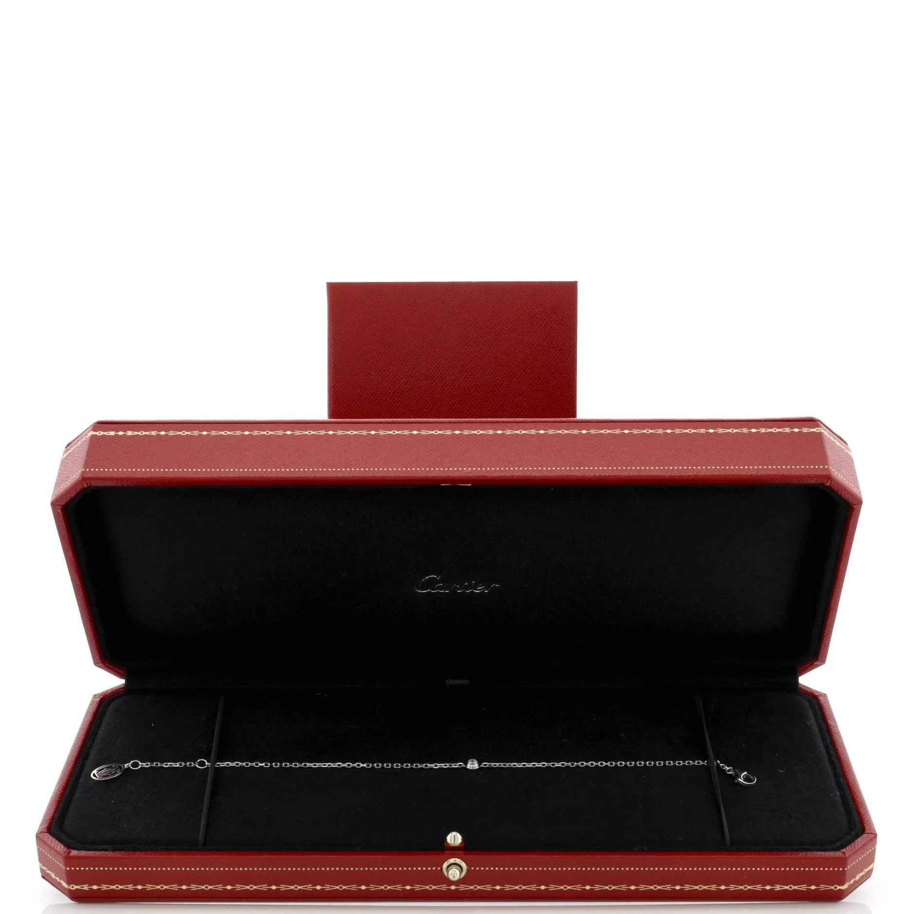 Pre-Loved Cartier D'Amour Bracelet 18K White Gold and Diamond Small sold by Zulily product image thumbnail 2