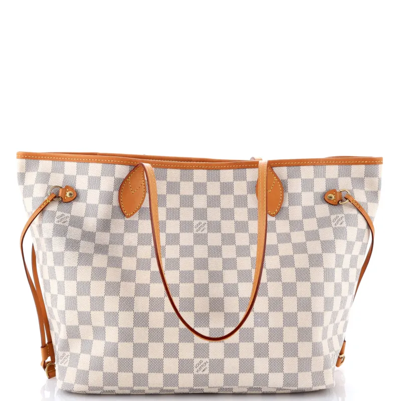 Pre-Loved Louis Vuitton Neverfull NM Tote Damier MM sold by Zulily