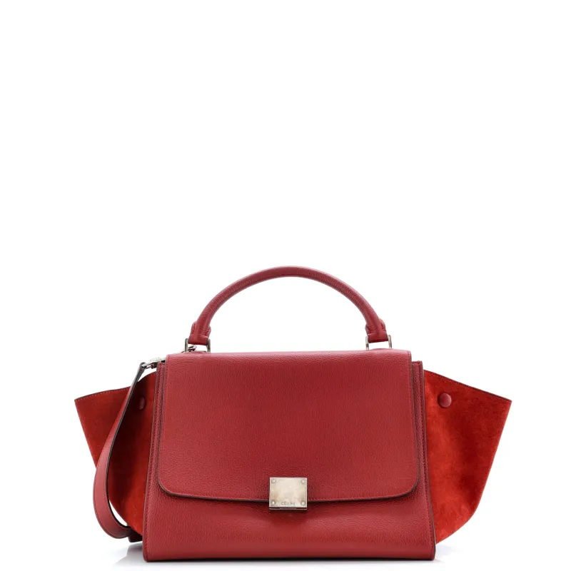 Pre-Loved Celine Trapeze Bag Leather Small sold by Zulily