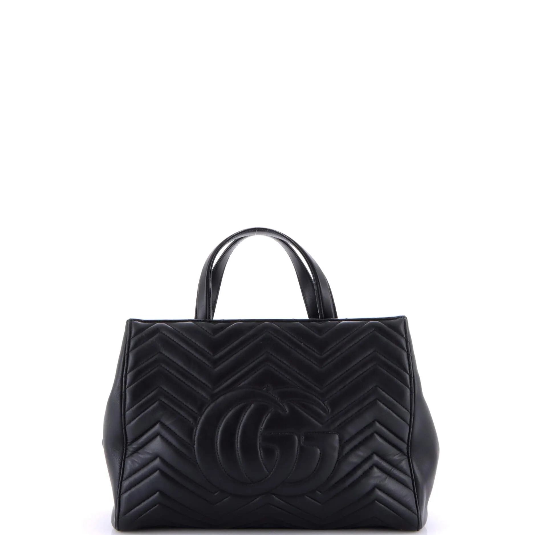 Pre-Loved Gucci GG Marmont Tote Matelasse Leather Medium sold by Zulily product image thumbnail 3