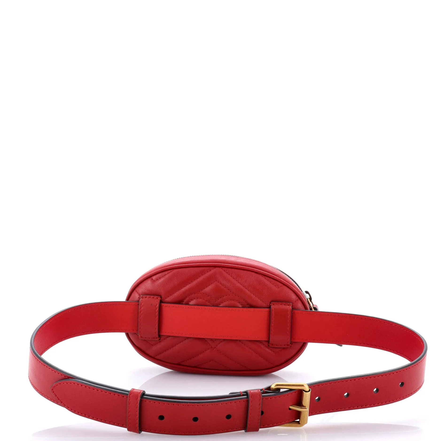 Pre-Loved Gucci GG Marmont Belt Bag Matelasse Leather sold by Zulily product image thumbnail 3