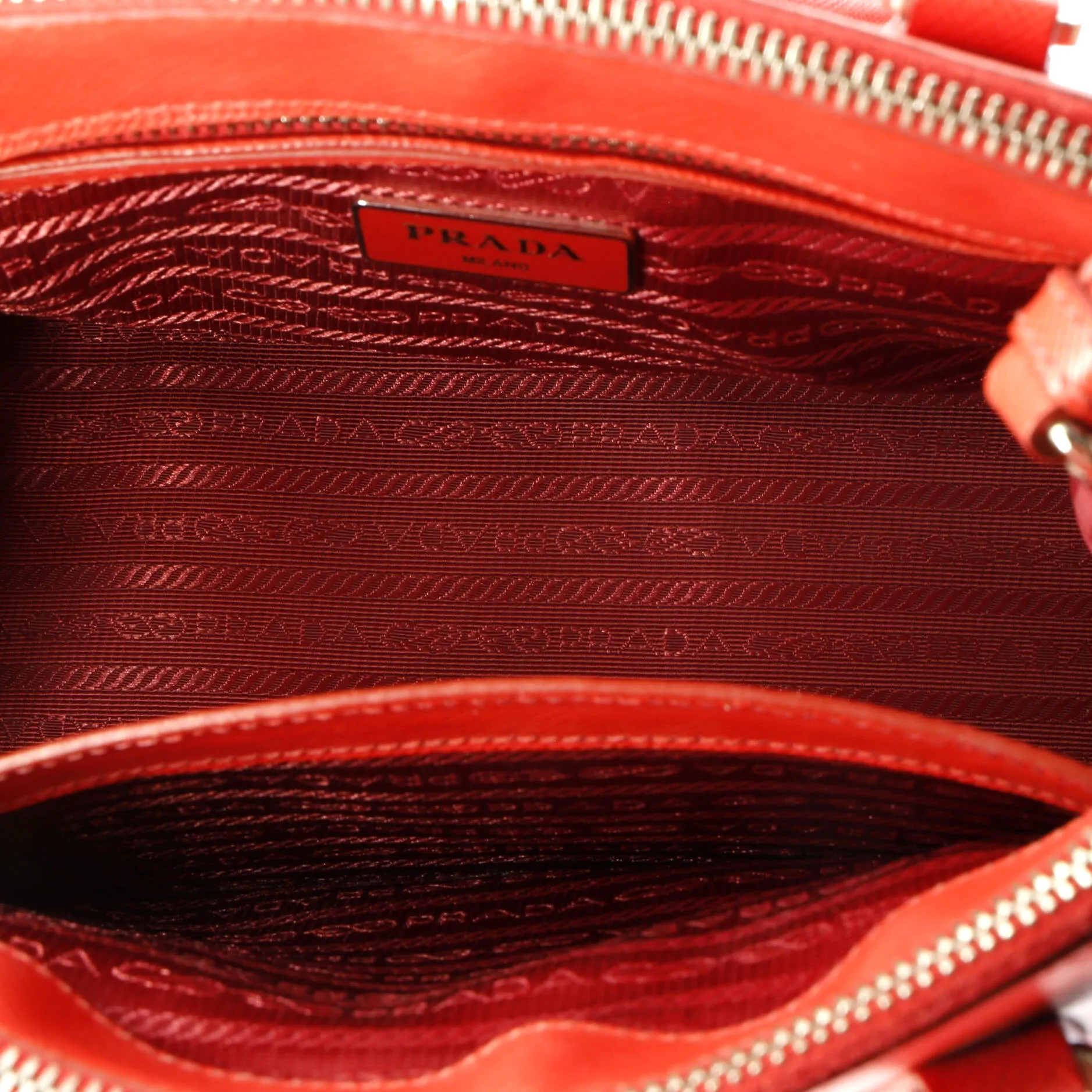 Pre-Loved Prada Galleria Double Zip Tote Saffiano Leather Small sold by Zulily product image thumbnail 5