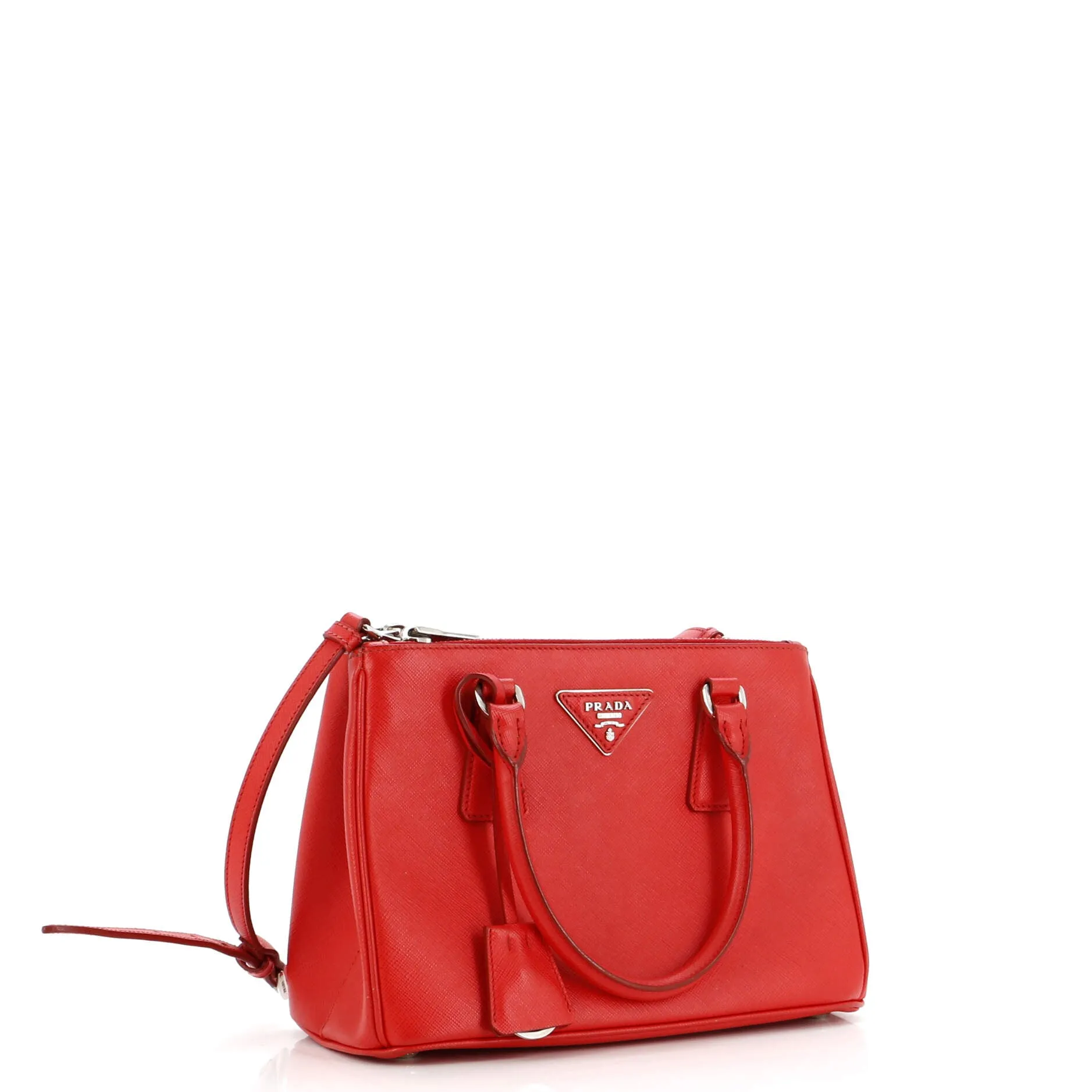 Pre-Loved Prada Galleria Double Zip Tote Saffiano Leather Small sold by Zulily product image thumbnail 2