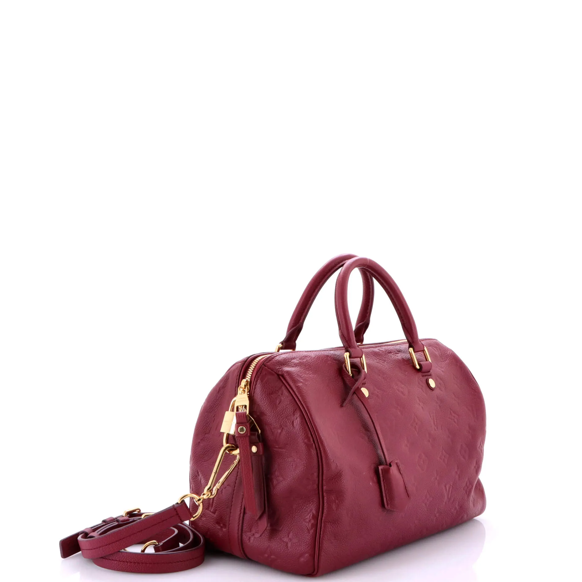 Pre-Loved Louis Vuitton Speedy Bandouliere Bag Monogram Empreinte Leather 30 sold by Zulily product image thumbnail 2