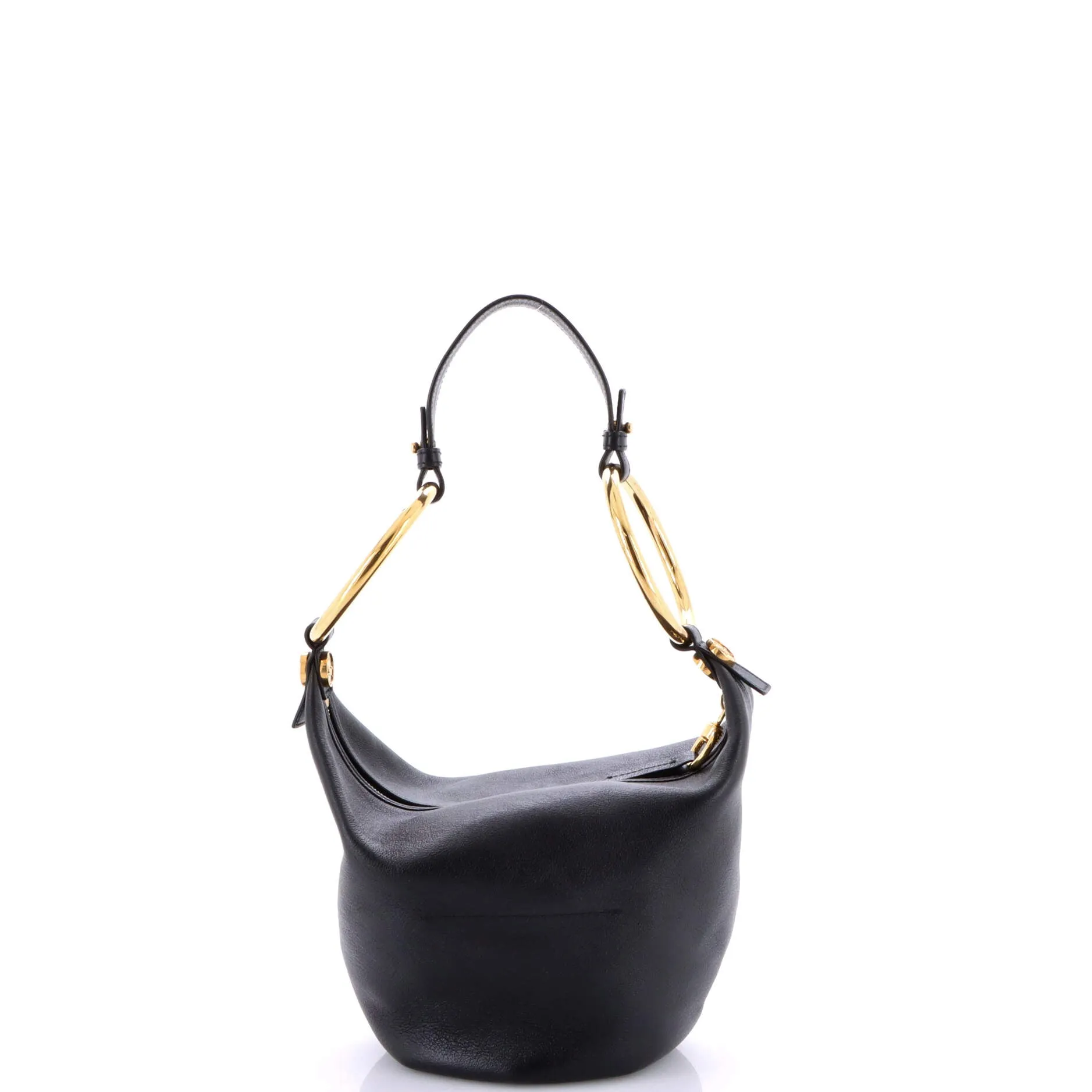 Pre-Loved Chloe Bracelet Zip Shoulder Bag Leather Small sold by Zulily product image thumbnail 3