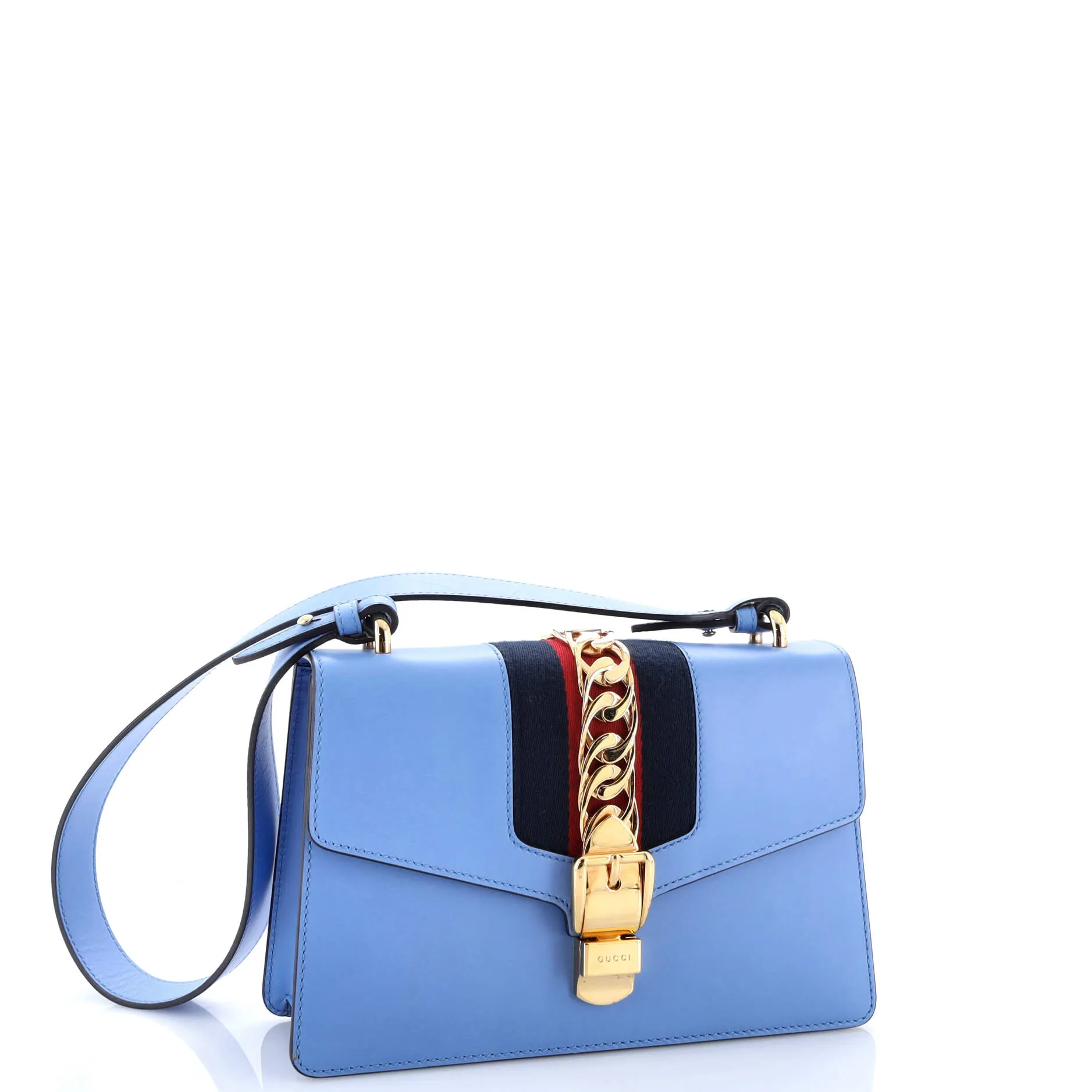 Pre-Loved Gucci Sylvie Shoulder Bag Leather Small sold by Zulily product image thumbnail 2