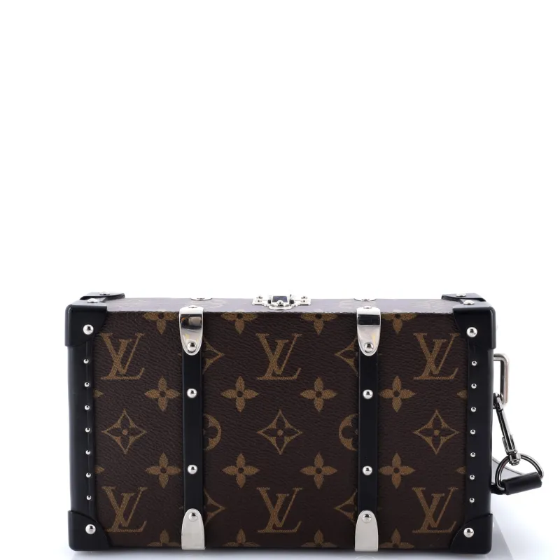 Pre-Loved Louis Vuitton Wallet Trunk Clutch Macassar Monogram Canvas sold by Zulily