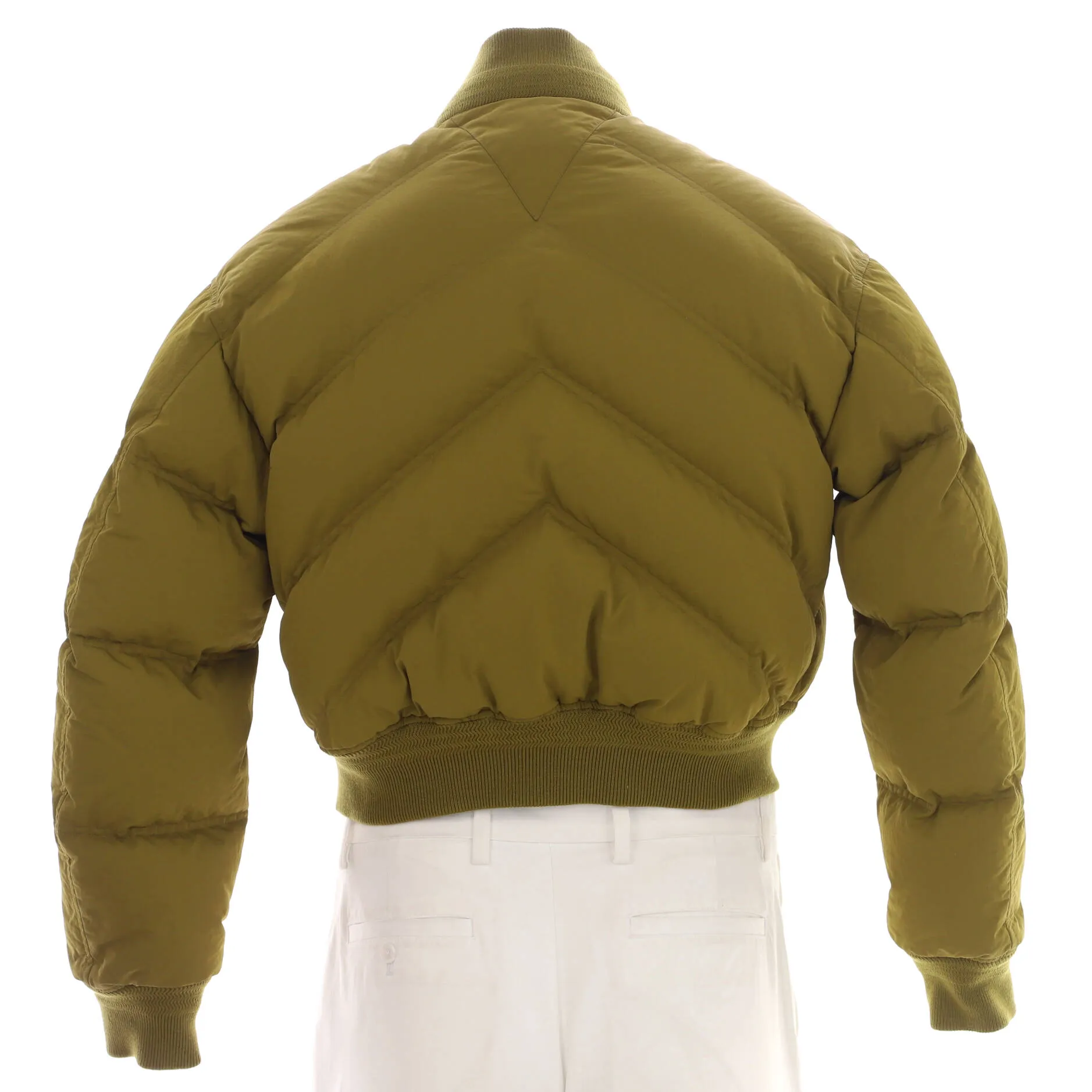 Pre-Loved Bottega Veneta Men's Padded Short Bomber Jacket Nylon sold by Zulily product image thumbnail 2