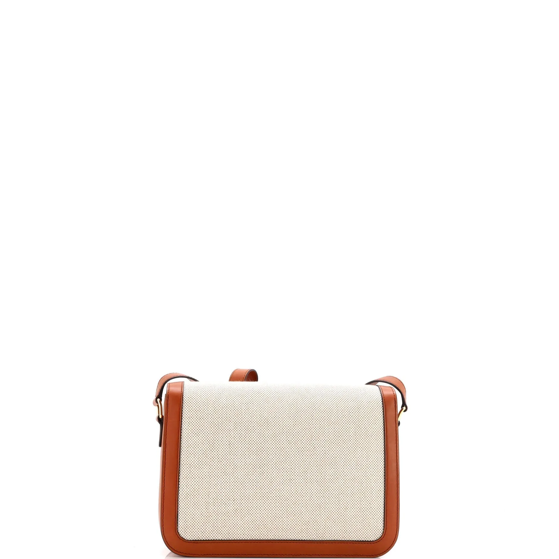 Pre-Loved Celine Triomphe Shoulder Bag Canvas with Leather Medium sold by Zulily product image thumbnail 3