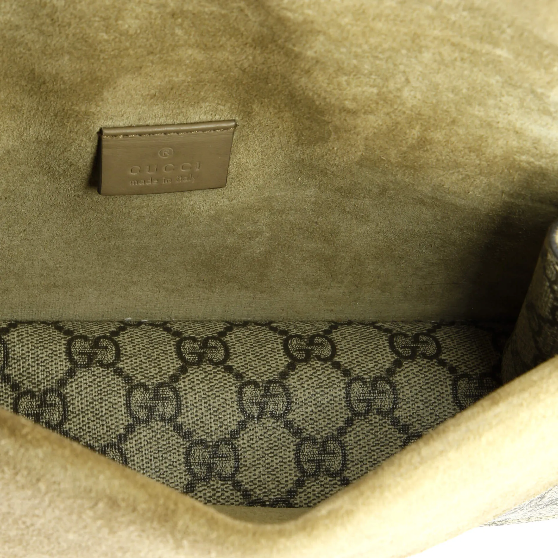 Pre-Loved Gucci Dionysus Bag GG Coated Canvas with Crystal Embellished Metal Small sold by Zulily product image thumbnail 5