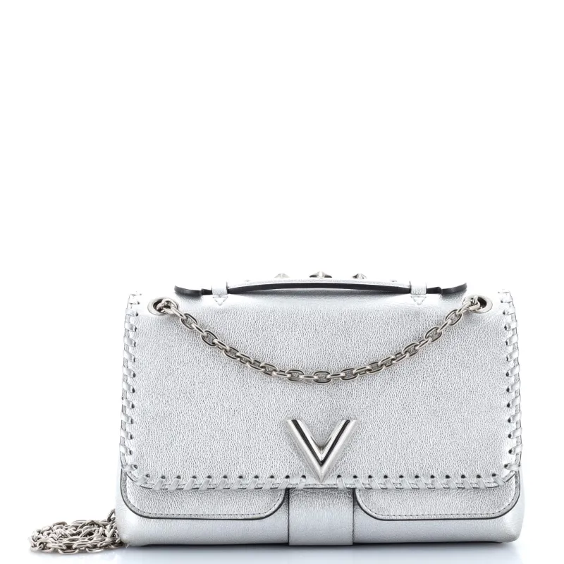 Pre-Loved Louis Vuitton Very Chain Bag Whipstitch Leather sold by Zulily