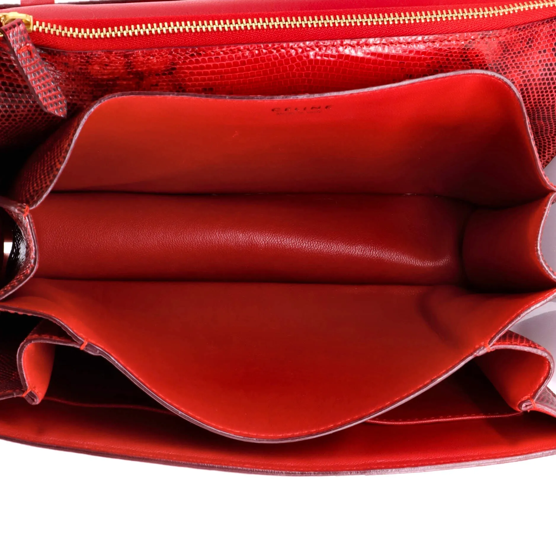 Pre-Loved Celine Classic Box Bag Lizard Medium sold by Zulily product image thumbnail 5