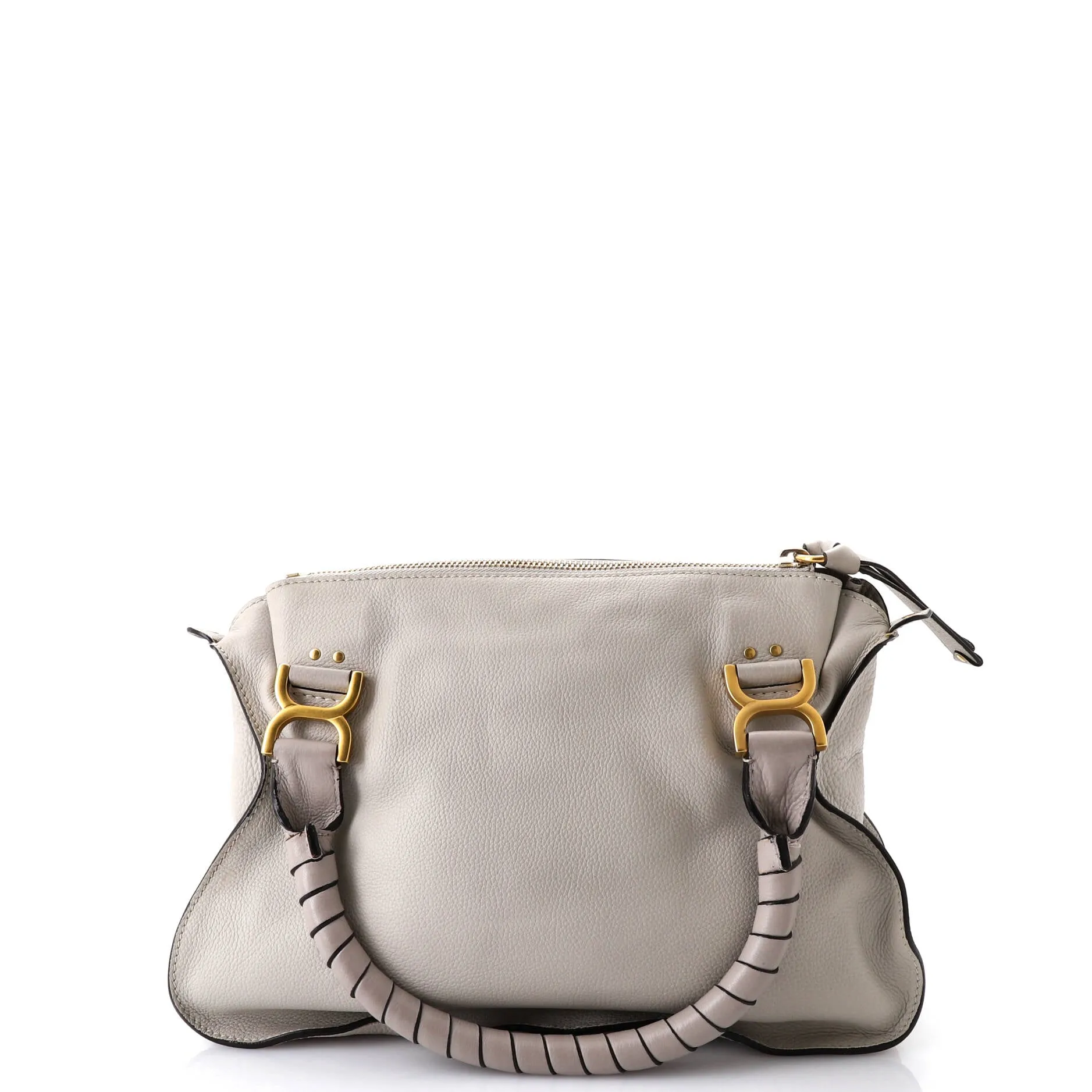 Pre-Loved Chloe Marcie Satchel Leather Medium sold by Zulily product image thumbnail 3