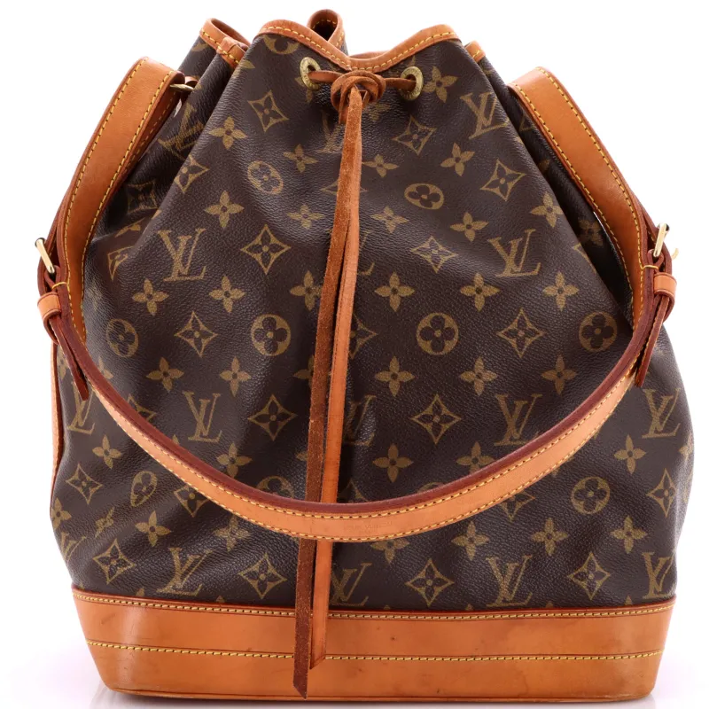 Pre-Loved Louis Vuitton Noe Handbag Monogram Canvas Large sold by Zulily