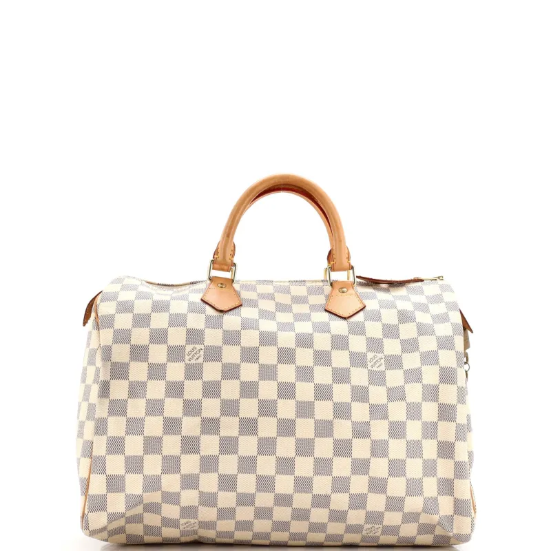 Pre-Loved Louis Vuitton Speedy Handbag Damier 35 sold by Zulily