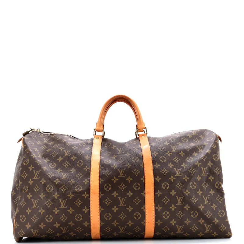 Pre-Loved Louis Vuitton Keepall Bag Monogram Canvas 60 sold by Zulily