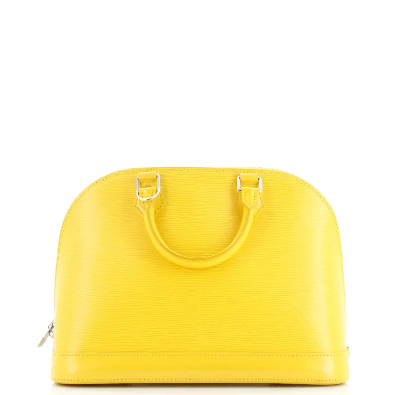 Pre-Loved Louis Vuitton Alma Handbag Epi Leather PM sold by Zulily