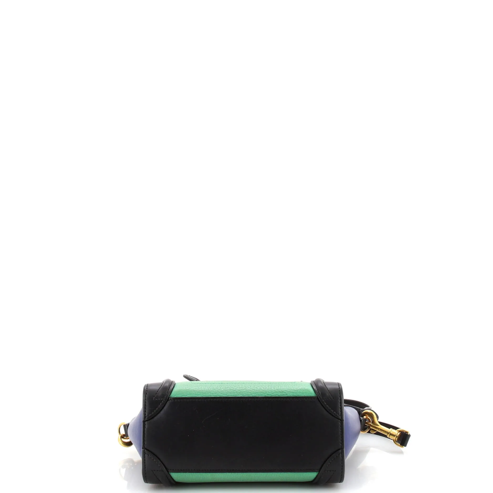 Pre-Loved Celine Tricolor Luggage Bag Leather Nano sold by Zulily product image thumbnail 4