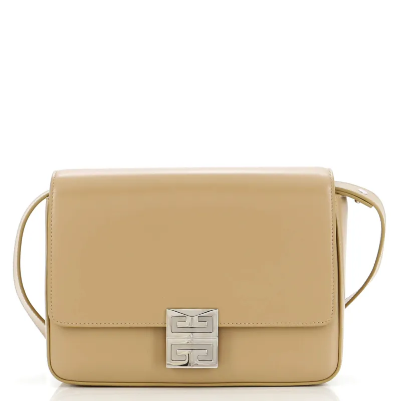 Pre-Loved Givenchy 4G Shoulder Bag Leather Medium sold by Zulily