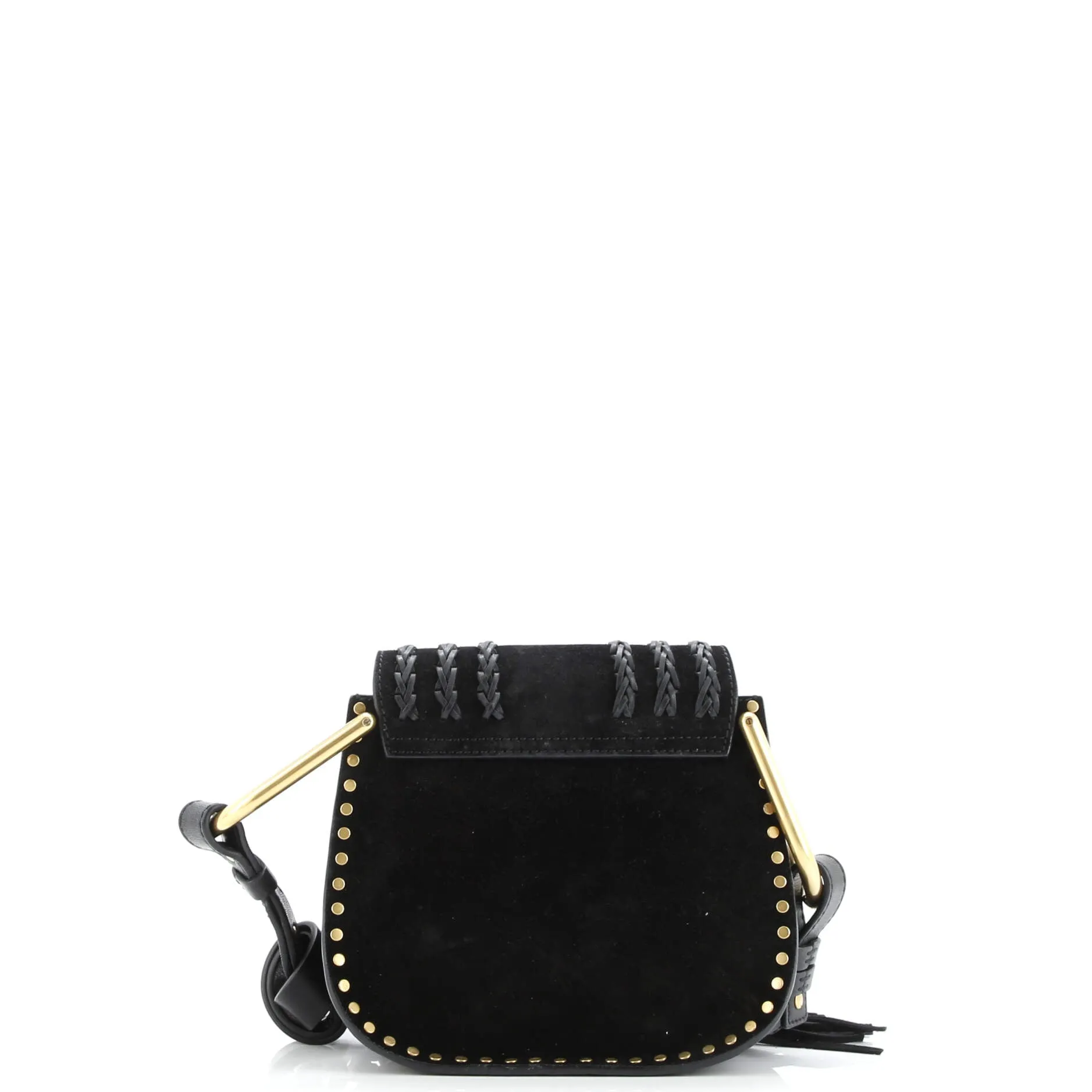 Pre-Loved Chloe Hudson Handbag Whipstitch Suede Mini sold by Zulily product image thumbnail 3