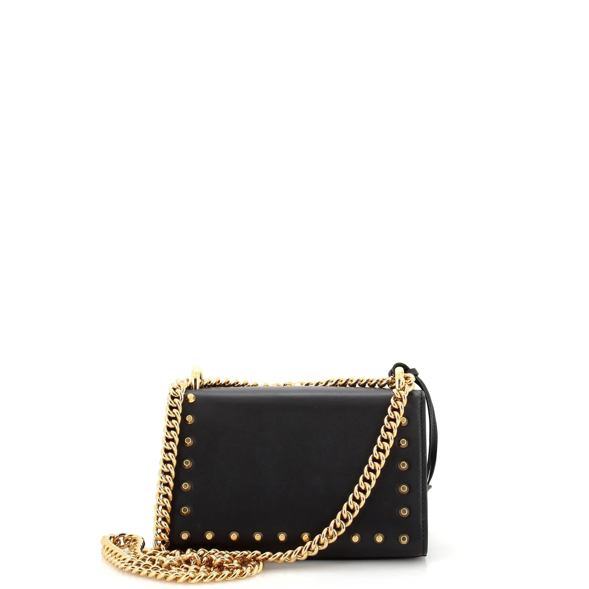 Pre-Loved Gucci Pearly Padlock Shoulder Bag Studded Leather Small sold by Zulily product image thumbnail 3