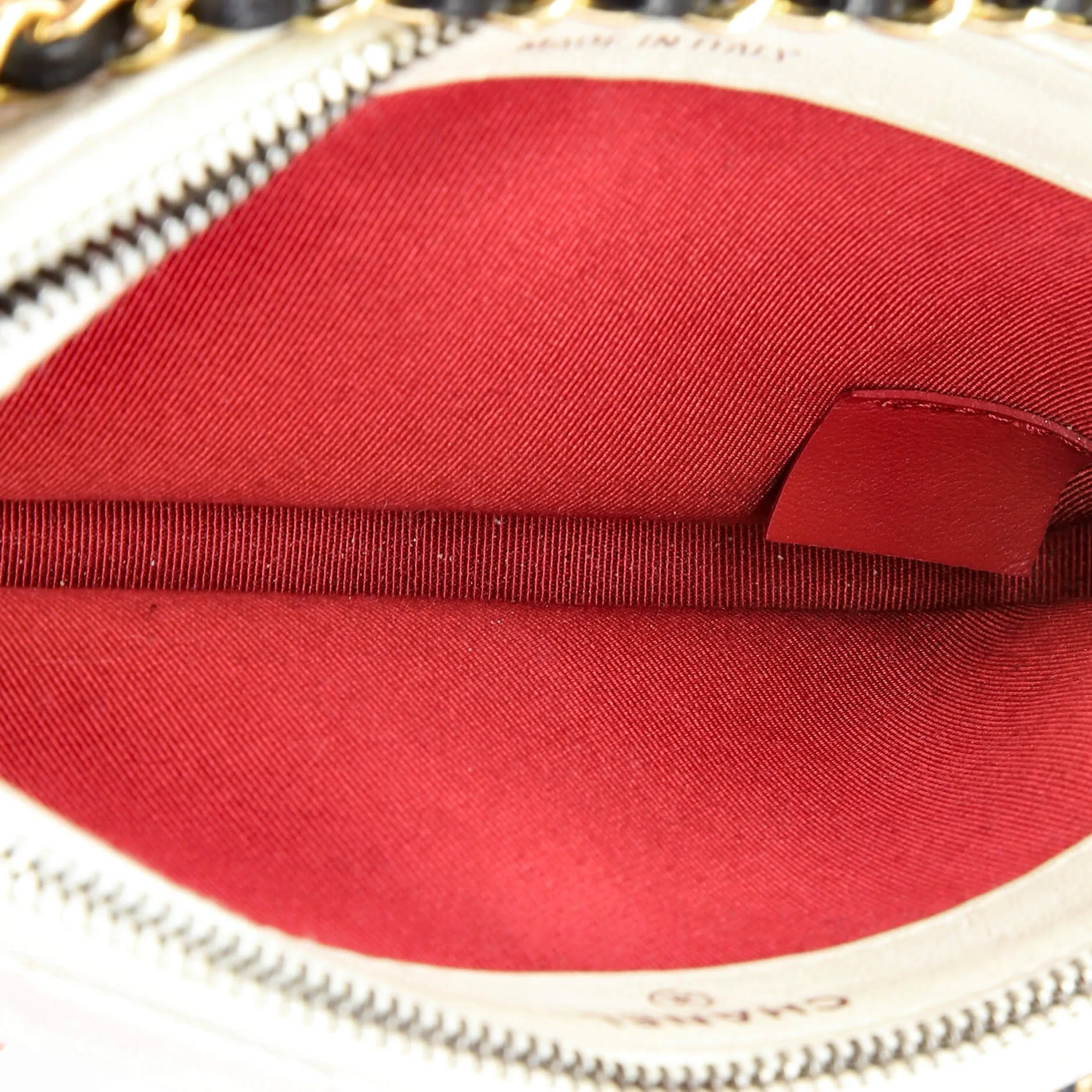 Pre-Loved Chanel Gabrielle Double Zip Clutch with Chain Quilted Aged Calfskin sold by Zulily product image thumbnail 5