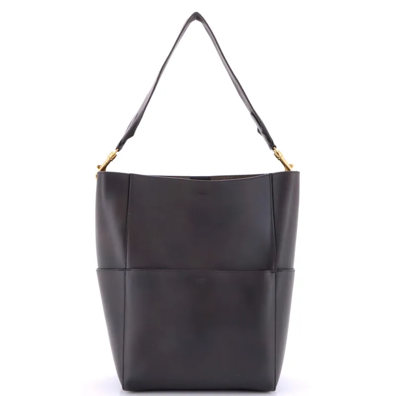 Pre-Loved Celine Sangle Seau Bag Calfskin Large sold by Zulily