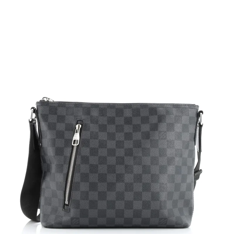 Pre-Loved Louis Vuitton Mick Messenger Bag Damier Graphite PM sold by Zulily
