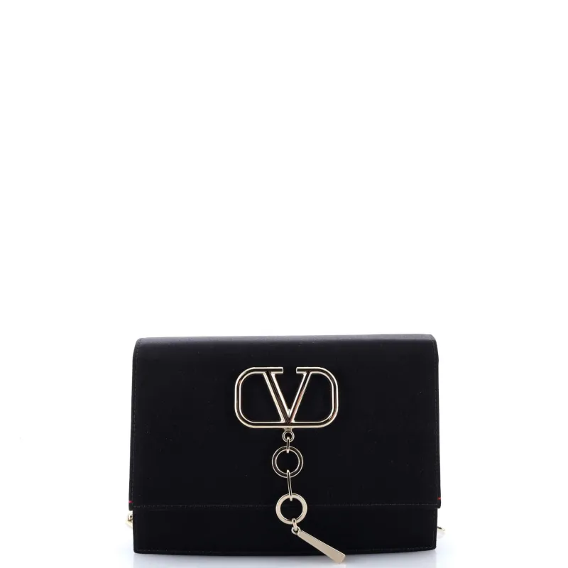 Pre-Loved Valentino VCase Shoulder Bag Leather Small sold by Zulily