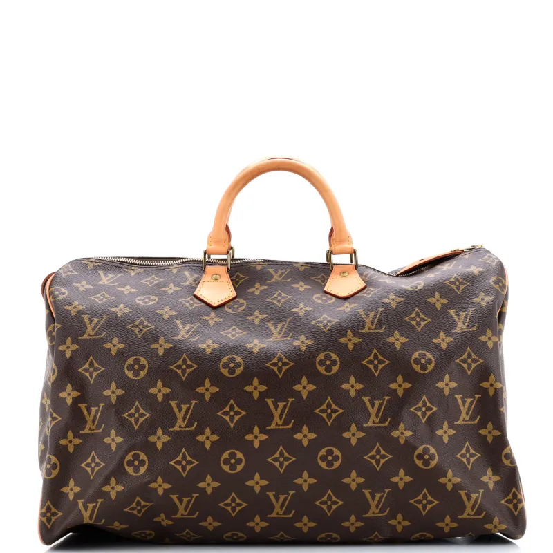 Pre-Loved Louis Vuitton Speedy Handbag Monogram Canvas 40 sold by Zulily