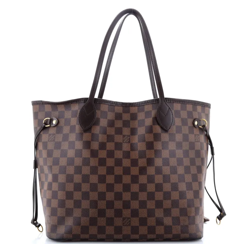 Pre-Loved Louis Vuitton Neverfull NM Tote Damier MM sold by Zulily