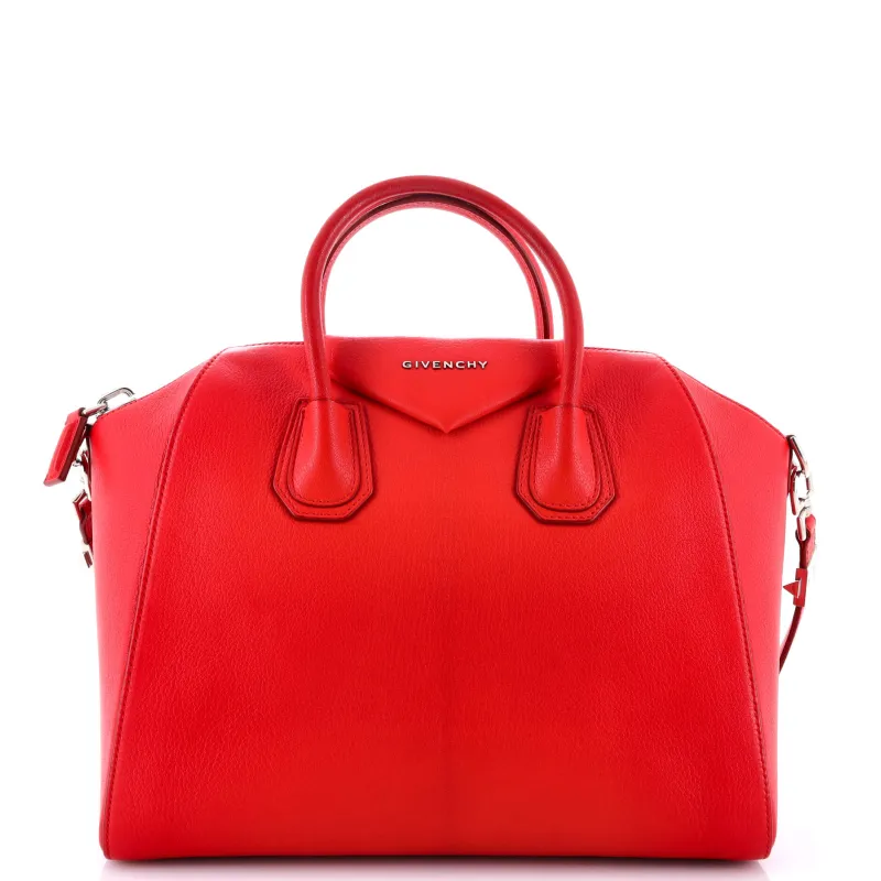 Pre-Loved Givenchy Antigona Bag Leather Medium made by Givenchy
