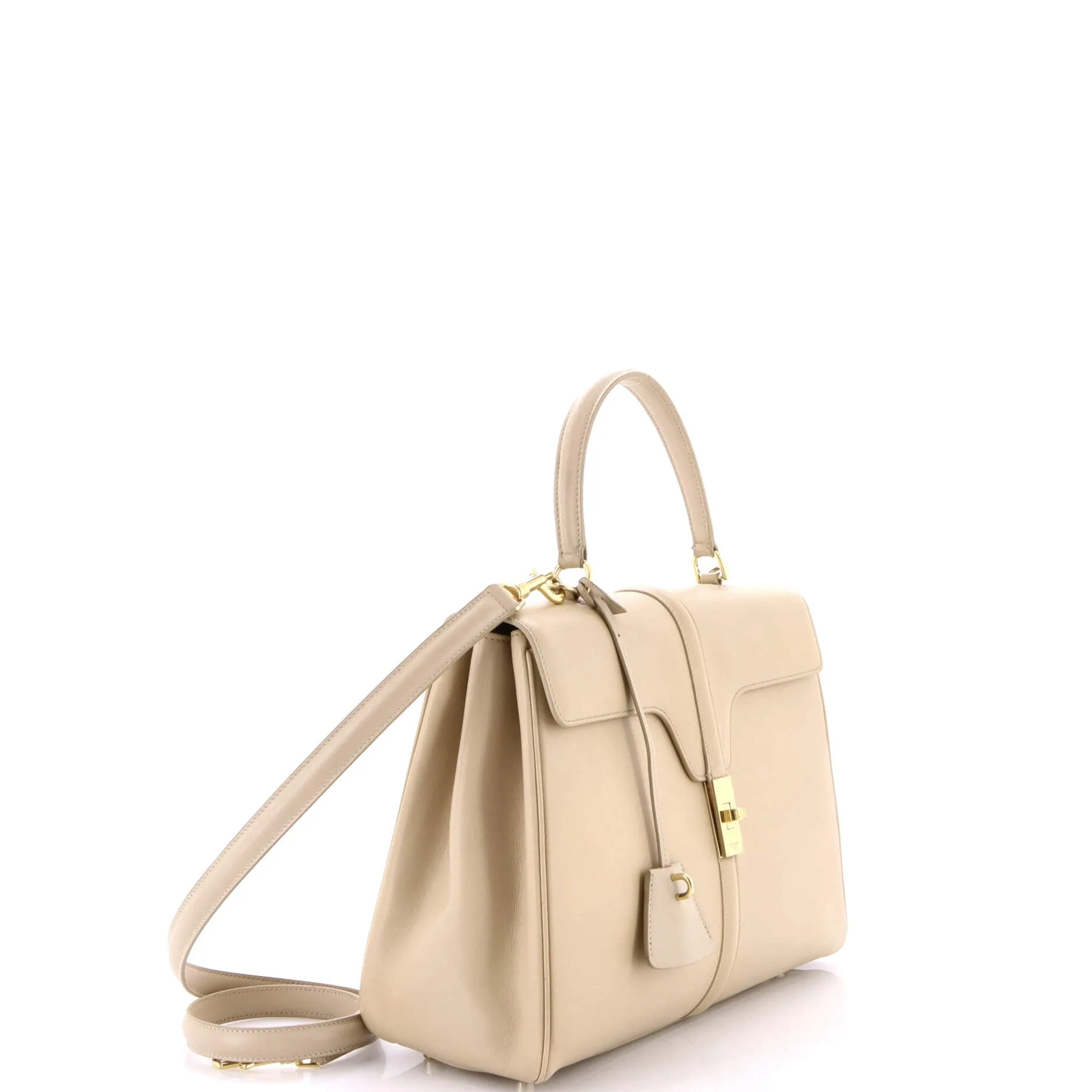 Pre-Loved Celine 16 Top Handle Bag Smooth Calfskin Medium sold by Zulily product image thumbnail 2