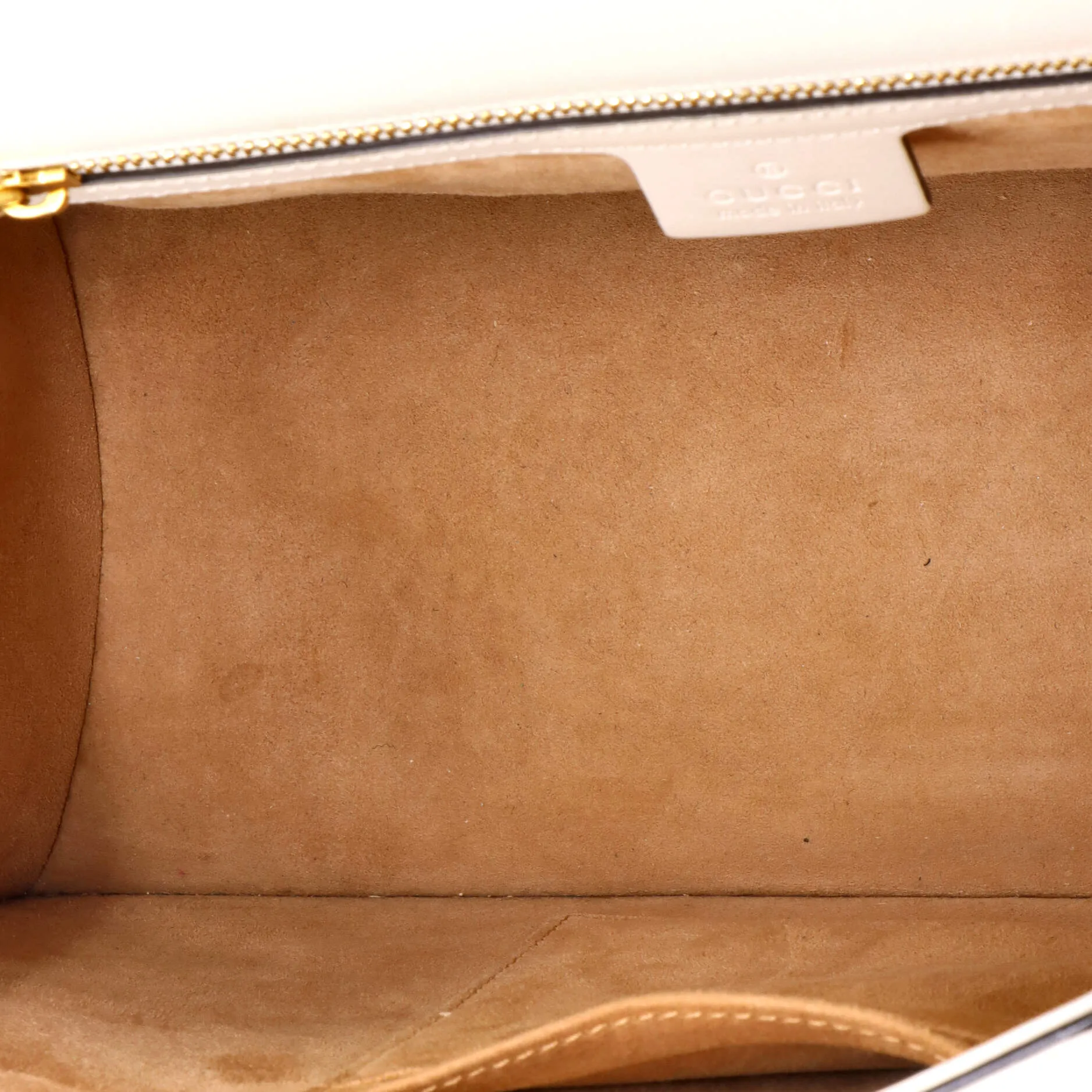 Pre-Loved Gucci Sylvie Top Handle Bag Leather Medium sold by Zulily product image thumbnail 5