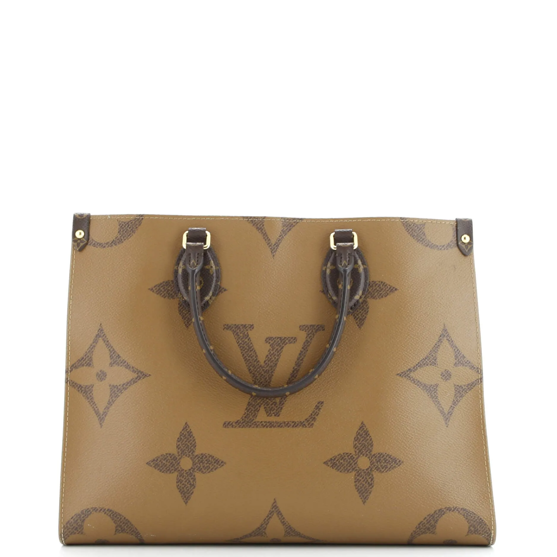 Pre-Loved Louis Vuitton OnTheGo Tote Reverse Monogram Giant MM sold by Zulily product image thumbnail 3