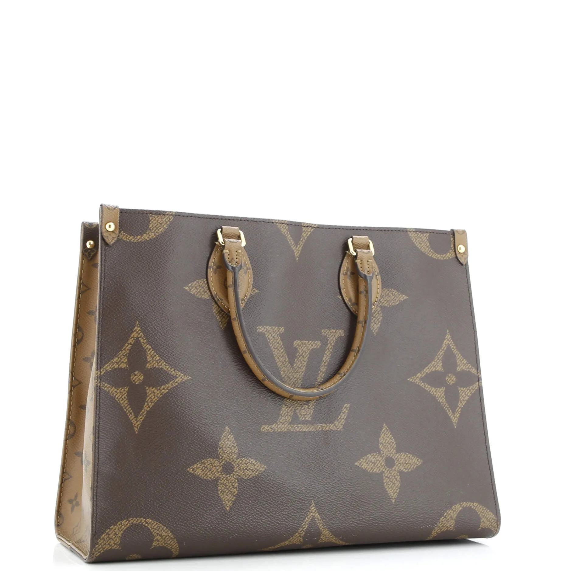 Pre-Loved Louis Vuitton OnTheGo Tote Reverse Monogram Giant MM sold by Zulily product image thumbnail 2