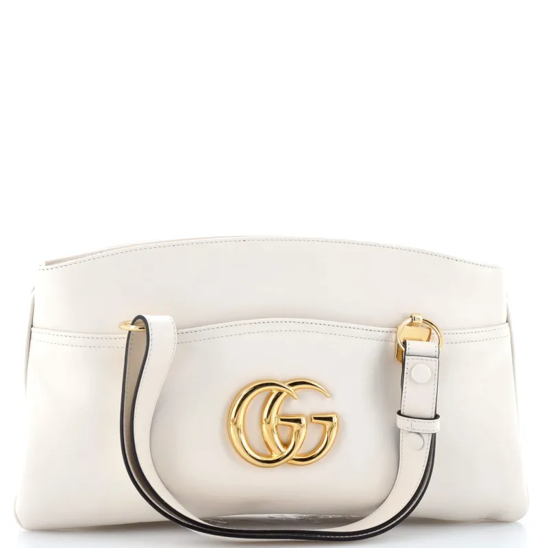 Pre-Loved Gucci Arli Top Handle Bag Leather Large made by Gucci