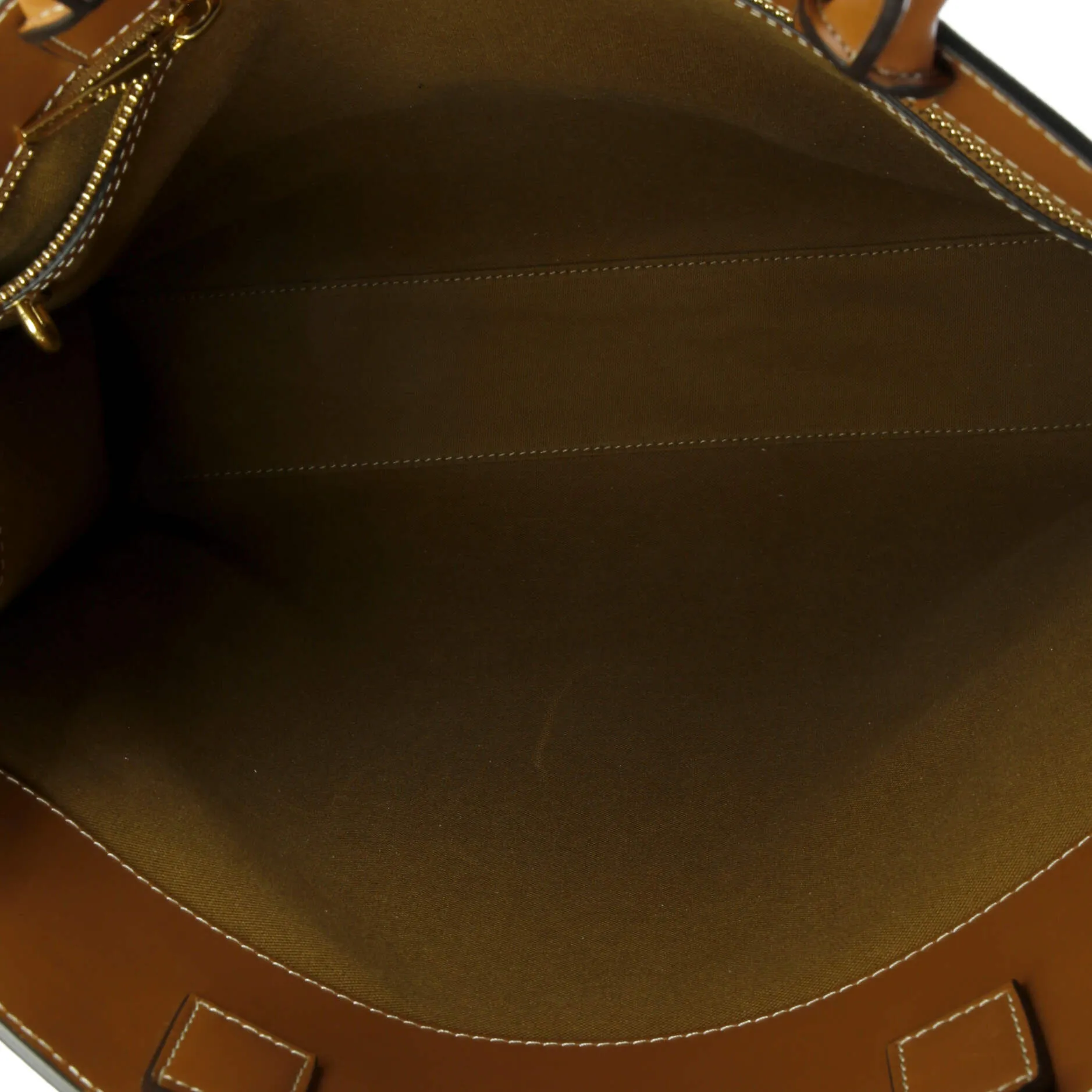 Pre-Loved Celine Vertical Cabas Tote Triomphe Coated Canvas Large sold by Zulily product image thumbnail 5
