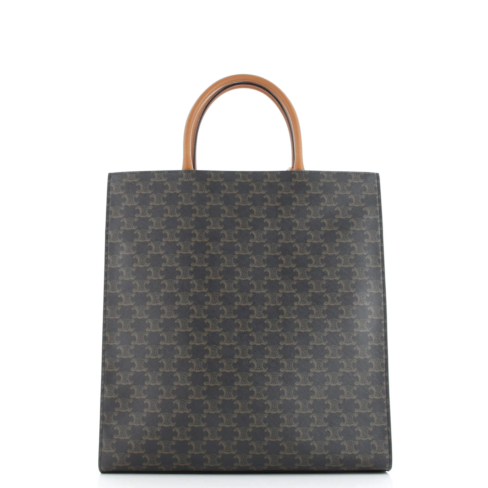Pre-Loved Celine Vertical Cabas Tote Triomphe Coated Canvas Large sold by Zulily product image thumbnail 3