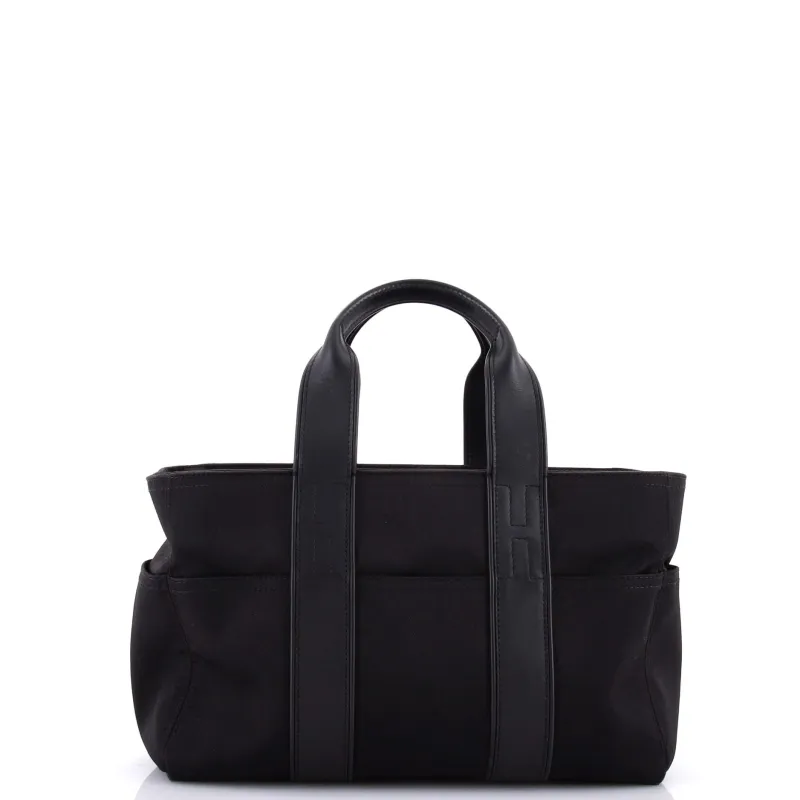 Pre-Loved Hermes Acapulco Tote Toile and Leather PM sold by Zulily