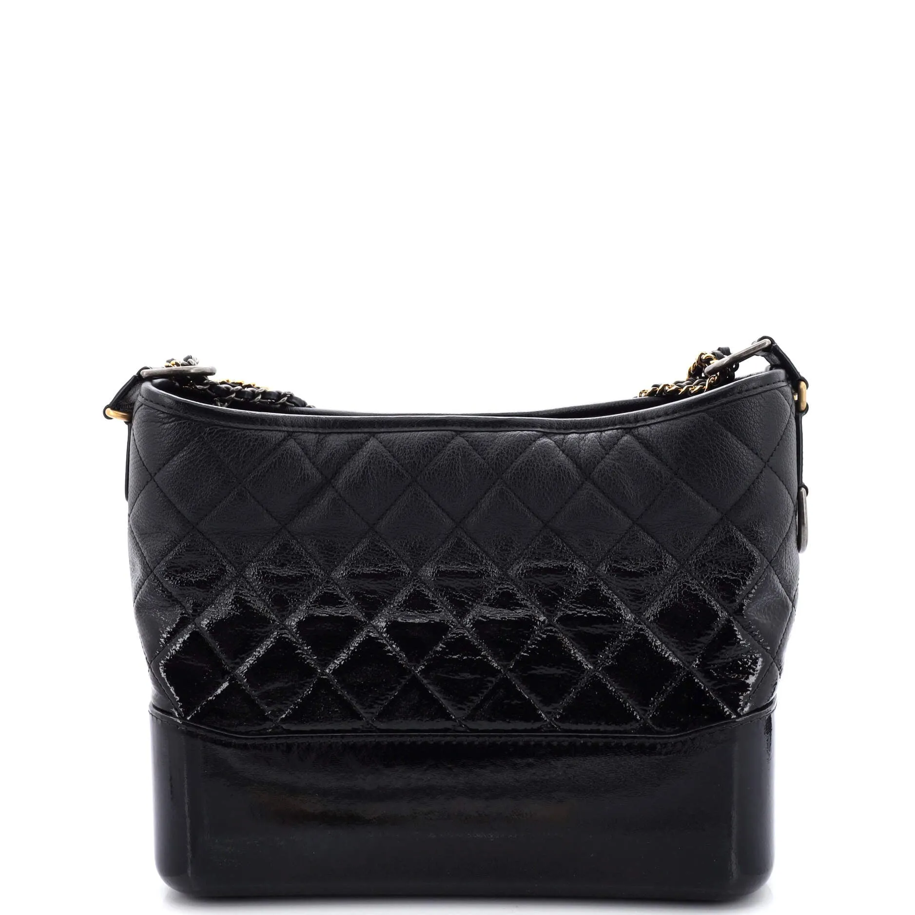 Pre-Loved Chanel Gabrielle Hobo Quilted Goatskin and Patent Medium sold by Zulily product image thumbnail 3