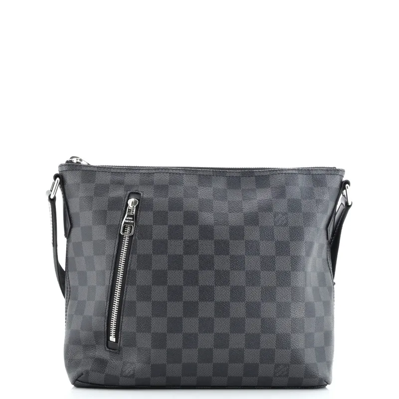 Pre-Loved Louis Vuitton Mick Messenger Bag Damier Graphite PM sold by Zulily