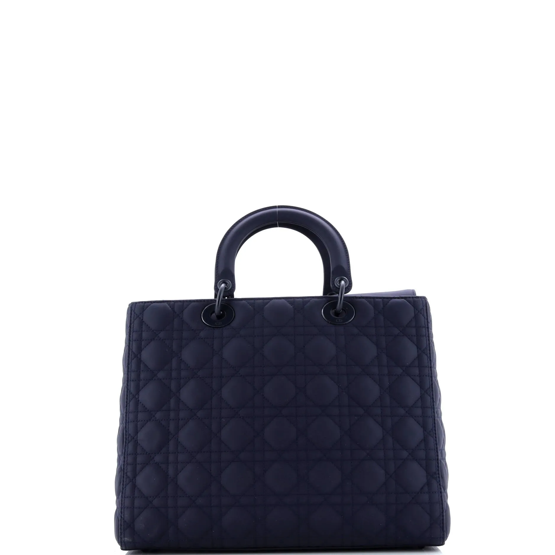 Pre-Loved Christian Dior Ultra Matte Lady Dior Bag Cannage Quilt Calfskin Large sold by Zulily product image thumbnail 3