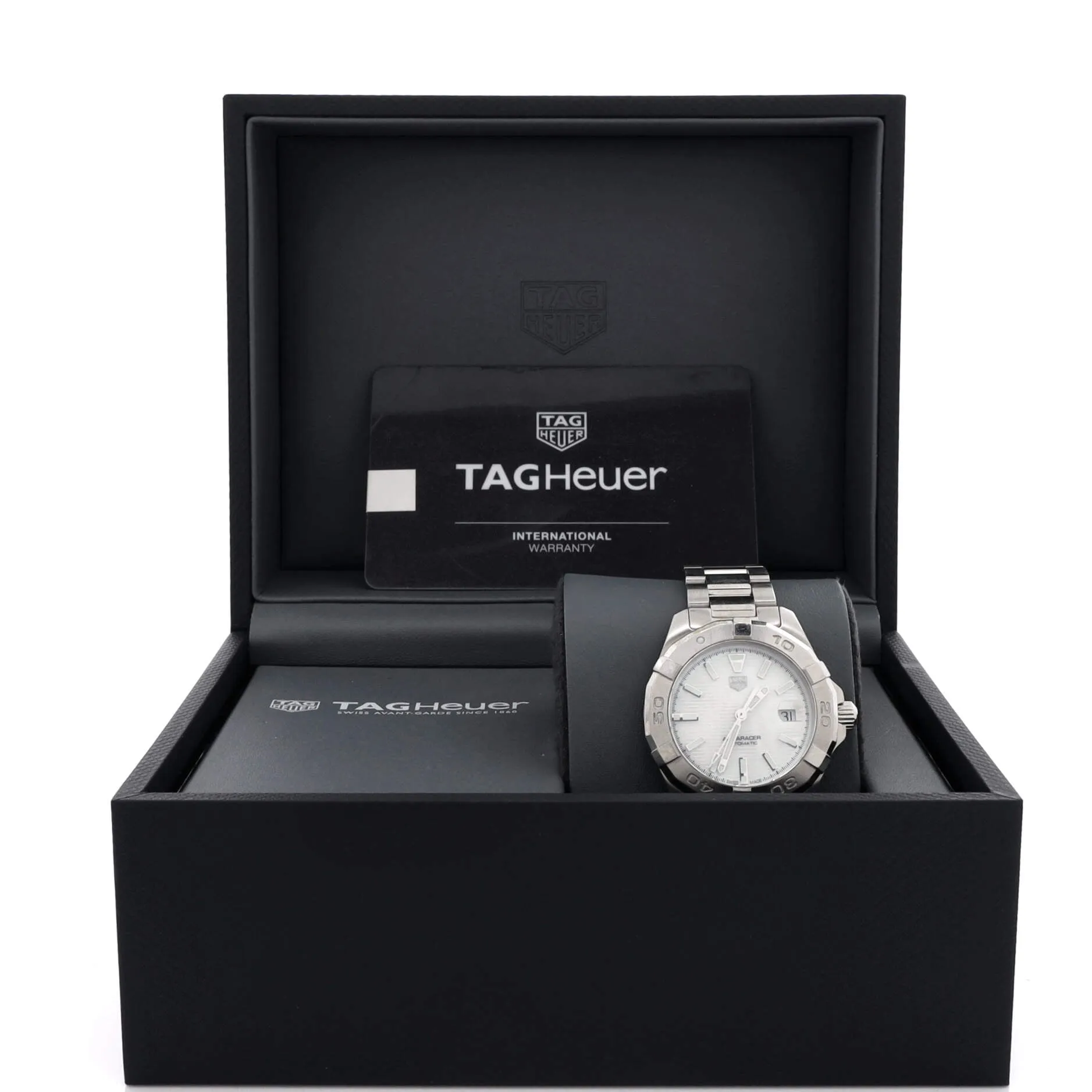 Pre-Loved Tag Heuer Aquaracer Automatic Watch Stainless Steel 32 sold by Zulily product image thumbnail 2